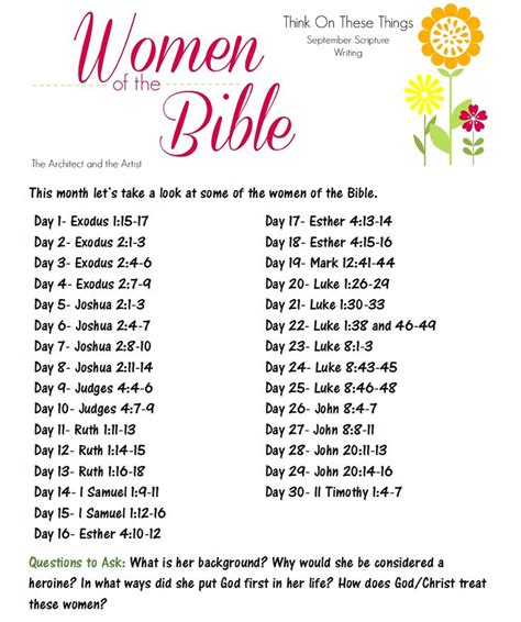 Free Printable Ladies Bible Study Lessons