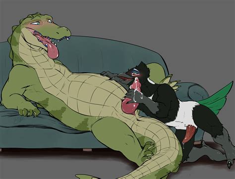 Rule 34 Alligator Alligatorid Animal Genitalia Animal Penis Anthro