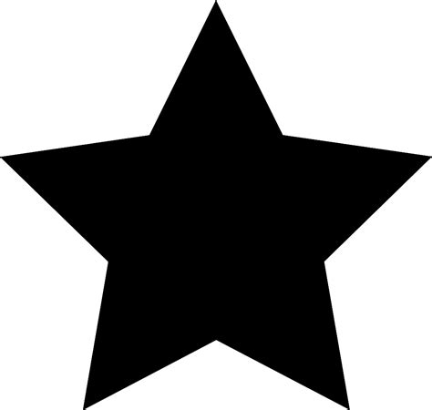 Cute Black And White Star Logo Logodix