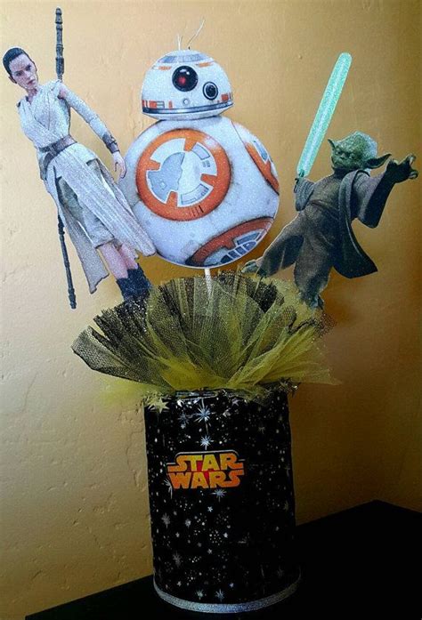 Star Wars Centerpieces Star Wars Characters Centerpiece With Rey