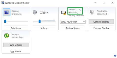 How To Enable Battery Remaining Time In Windows 10