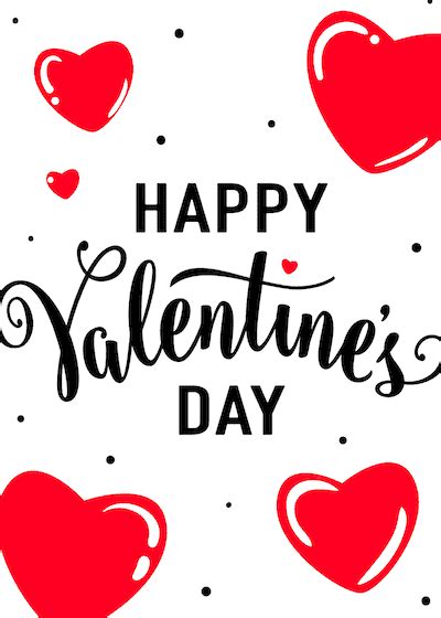 President william jefferson clinton signed into a law a resolution that made the fourth sunday of july parent's day. 70 Free Printable Valentine Cards for 2021
