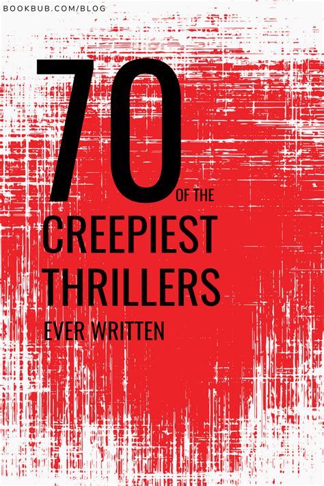 70 Creepy Thrillers To Read In A Lifetime Love Reading Reading Lists