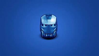 Iron Marvel Helmet Background Simple Superhero 4k