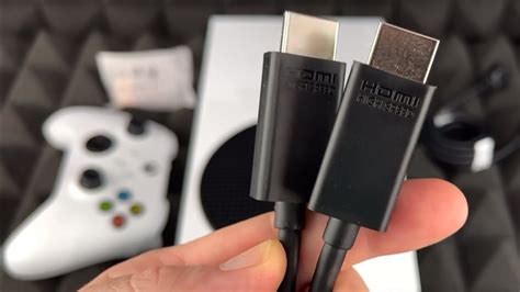 What Cables Come With Xbox Series S Hdmi Cable Power Cable