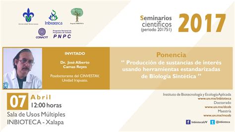 periodo 201751 invitación al séptimo seminario científico doctorado en ciencias en ecología