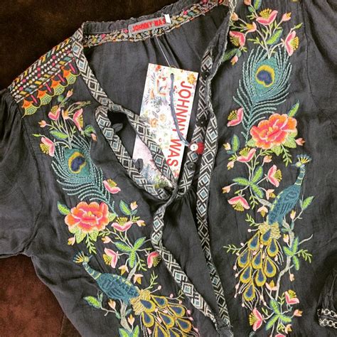 Johnny Was On Instagram “a New Favorite The Peacock Tunic Available