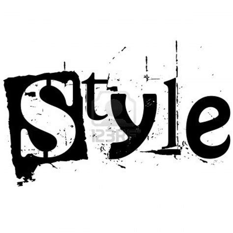Image Detail For The Word Style Written In Grunge Cutout Style Royalty