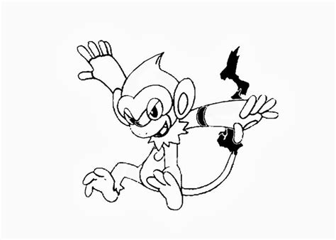 Monferno Pokemon Coloring Pages Free Coloring Pages And Coloring