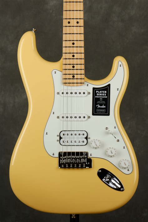 Fender Player Stratocaster Hss Mn Buttercream Rich Tone Music