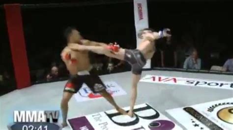 Fighter Viciously Knocked Out By Kick After Shameless Showboating Dance