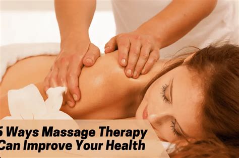 3 Surprising Ways Massage Can Improve Your Health