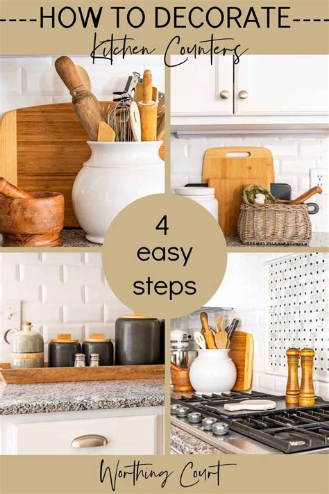 How To Decorate Kitchen Countertops For Both Function And Beauty