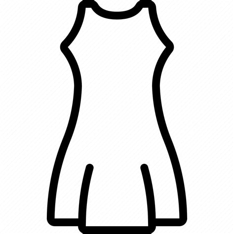 Simple Dress Fashion Style Attire Icon Download On Iconfinder