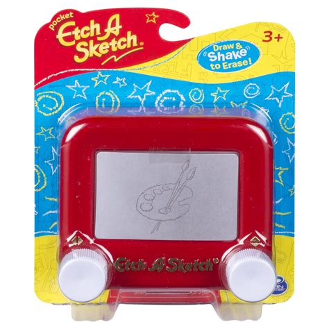 Classic Toys Brand New Etch A Sketch Classic Magic Screen Red Toys