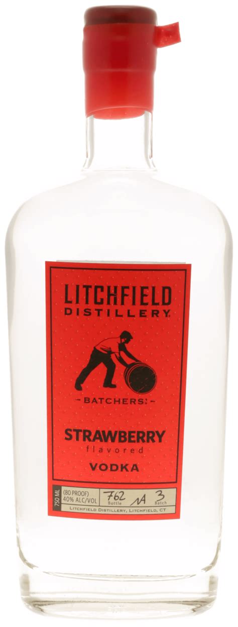 Litchfield Distillery Strawberry Vodka Spirit Hub