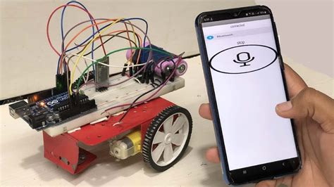 Making Wireless Voice Controlled Robot Car Using Arduino