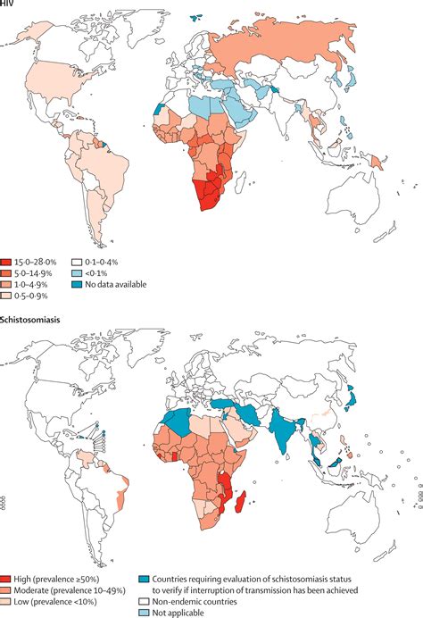 Hiv And Schistosomiasis Co Infection In African Children The Lancet