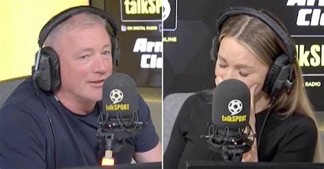 Laura Woods In Tears As Ally Mccoist Pays Touching Tribute To Departing Talksport Star Mirror