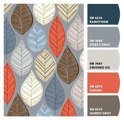 Terracotta tiles are made of baked clay and are usually found in colours ranging from pinkish to deep maroon. Paint colors from Chip It! by Sherwin-Williams living room ...