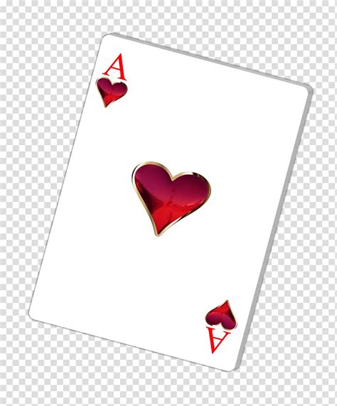 Ace Of Hearts Trickster Oh Hell Playing Card Ace Card Transparent