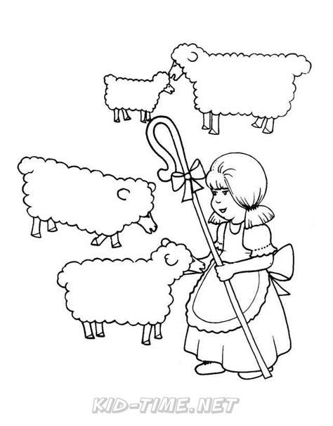 Little bo peep coloring book pages, posters and tracer pages. The Enchanted Forest Coloring Book Pages Sheets - Little ...
