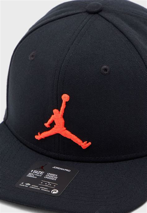 Buy Jordan Black Jordan Jumpman Snapback Cap For Men In Mena Worldwide
