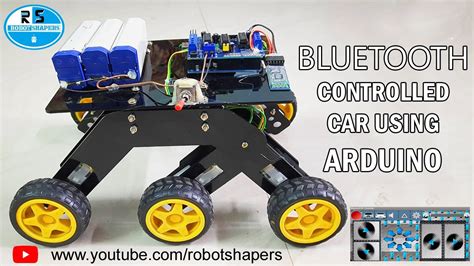 How To Make Diy Bluetooth Controlled Car Bluetooth Controlled Robot