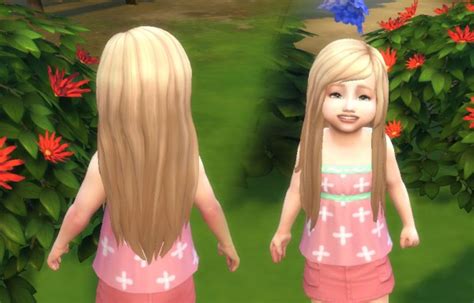 Mystufforigin Cute Hairstyle For Toddlers ~ Sims 4 Hairs
