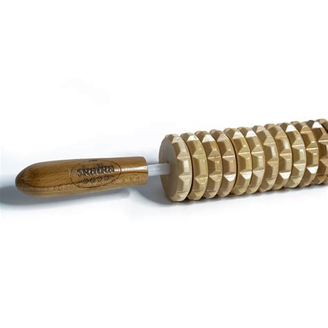 Wooden Massager Rolling Pin Anti Cellulite Roller Massager Etsy