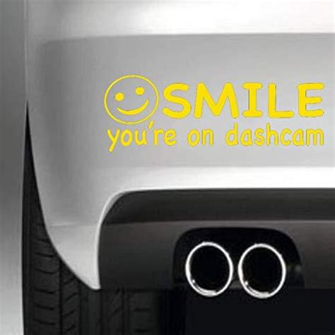 Smile Youre On Dashcam Style 2 South Coast Stickers