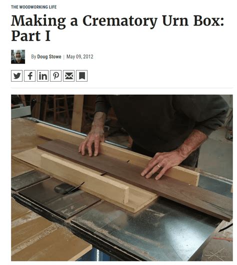 How To Find Free Cremation Urn Woodworking Plans The Finer The Better