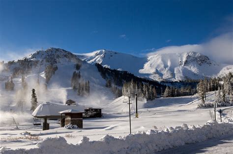 30 Inch Snowstorm Prompts Mammoth To Open First Tracks Online Ski