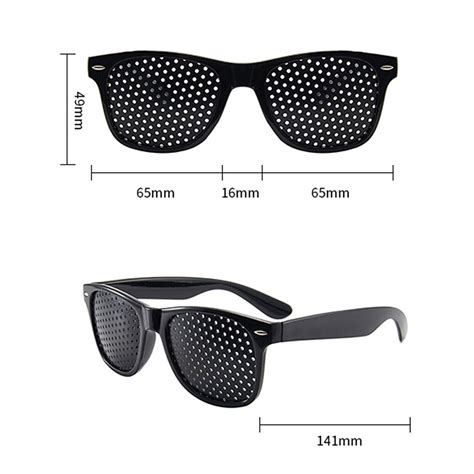 2pcs Anti Myopia Pinhole Glasses Eyesight Pin Hole Sunglasses Eyes Vision Care Ebay