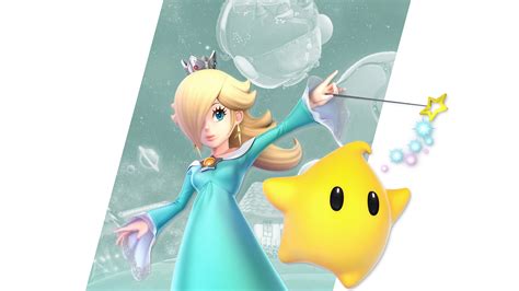 Super Smash Bros Ultimate Rosalina And Luma Wallpapers Cat With Monocle