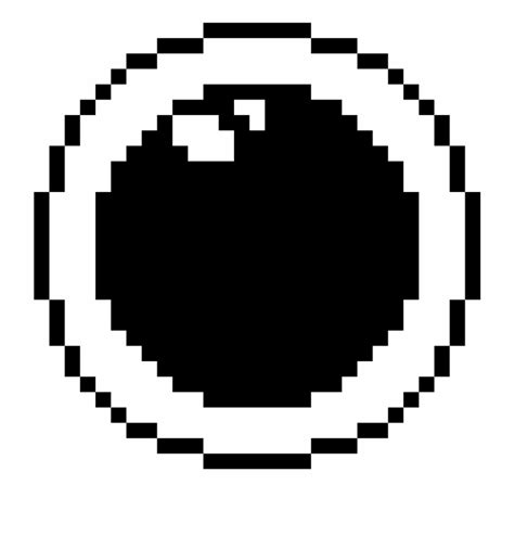 Minecraft Eye Pixel Art
