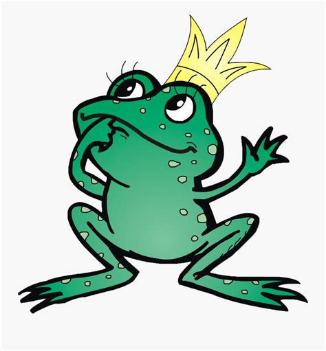 The Frog Prince Clip Art Frog With Crown Vector Free Transparent
