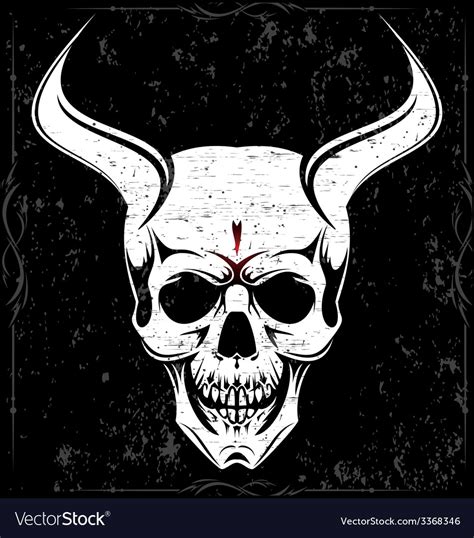 Devil Skull Svg