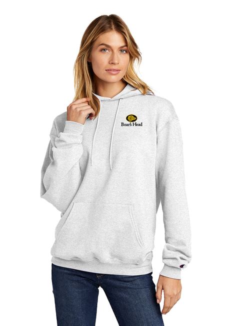 Champion Eco Fleece Pullover Hoodie Golden Stiches Embroidery