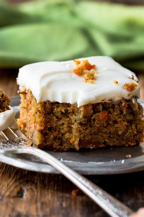 Pineapple Carrot Cake With Cream Cheese Frosting Sallys