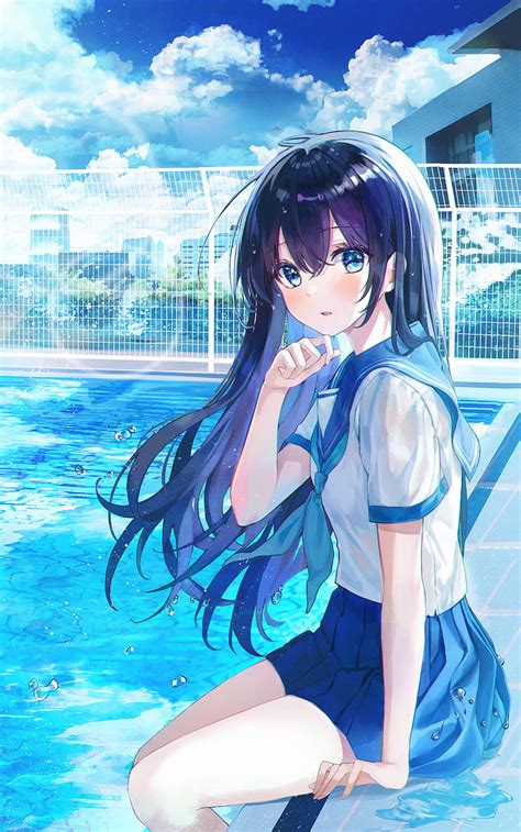 Details 76 Long Hair Anime Girl Best In Duhocakina