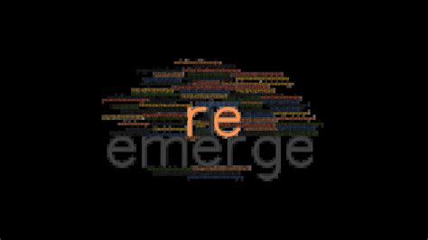 Re Emerge Past Tense Verb Forms Conjugate Re Emerge