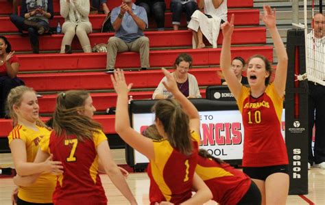 Pleasant Grove Downs Volleyball St Francis Catholic High Babe