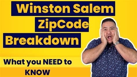 Winston Salem Zip Code Break Down Which Zip Cod Is Right For You