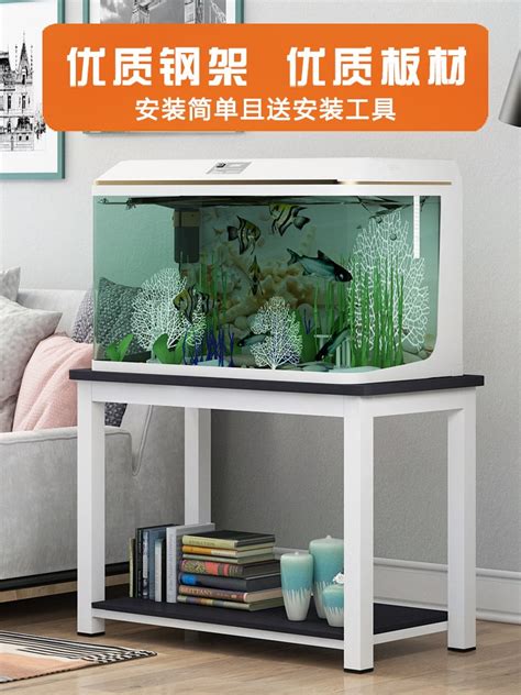 Steel Wood Fish Tank Bottom Cabinet Base Frame Shelf Fish Tank Grass