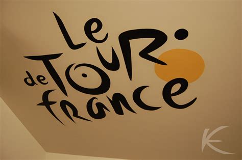 Everaerts Design Muurschildering Le Tour De France Logo