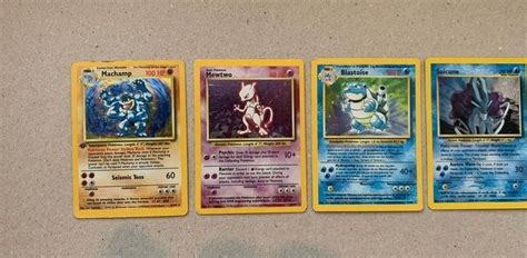 Pokémon 4 Rare Trading Cards Catawiki