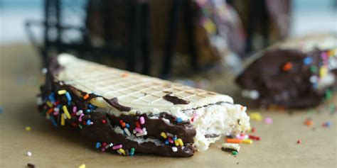 Funfetti Ice Cream Tacos Recipe Billy Parisi The Inspired Home