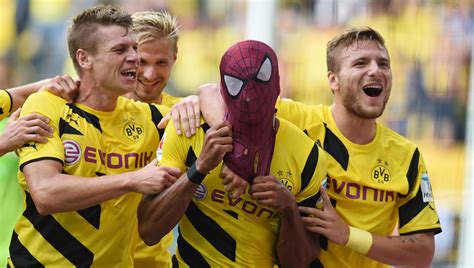 Dortmund were denied a second goal when teenage. Aubameyang In trouble For Nike Mask Celebration - SoccerBible