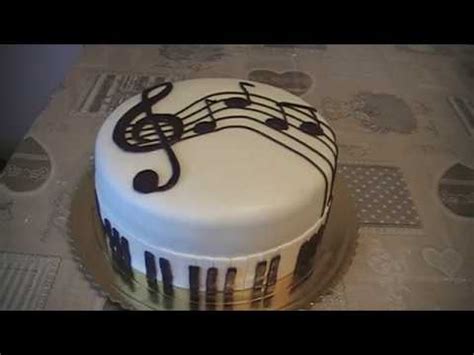 Truly make your next event stand out by using these. Piano Cake - Sheet music decoration Cake for musician ...